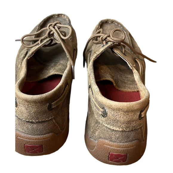 Youth Twisted X Boat Shoes / Size-5M - Picture 3 of 9